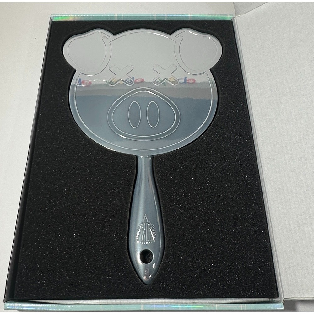 Jeffree Star x Shane Dawson Silver Pig Handheld Mirror Makeup Discontinued